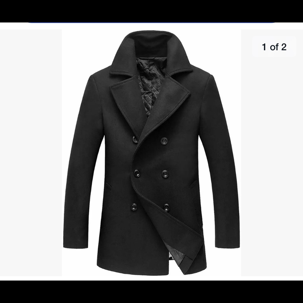 New Peacoat size large